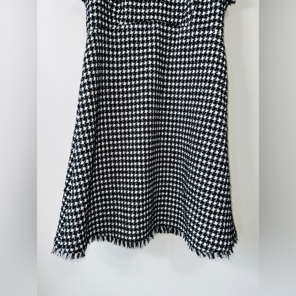 KATE SPADE NEW YORK Metallic Houndstooth Tweed Hourglass Dress Size 6 NWOT - Picture 11 of 11